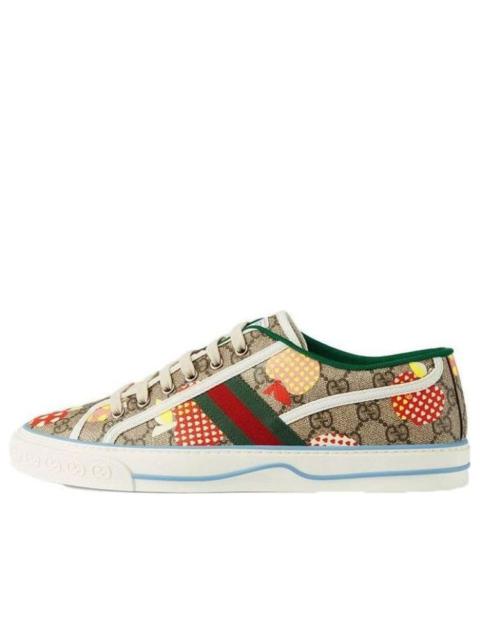 GUCCI Gucci Les Pommes 테니스 1977 Sneakers '베이지 멀티'664233-22K10-8960