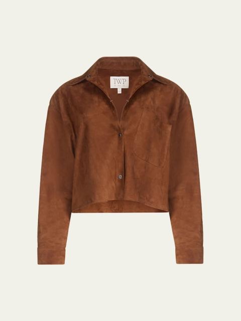 TWP Little Big Joe Shirt in Suede