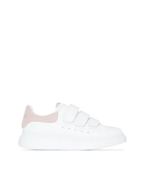 Oversized touch-strap sneakers