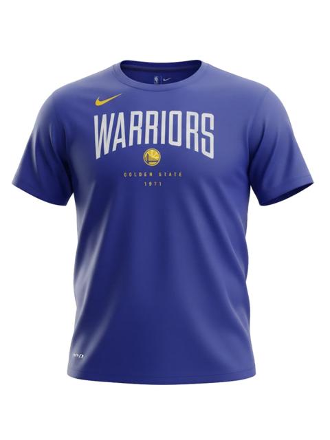 Nike NBA Golden State Warriors Dri-Fit Essential T-Shirt "Blue" 938370 495