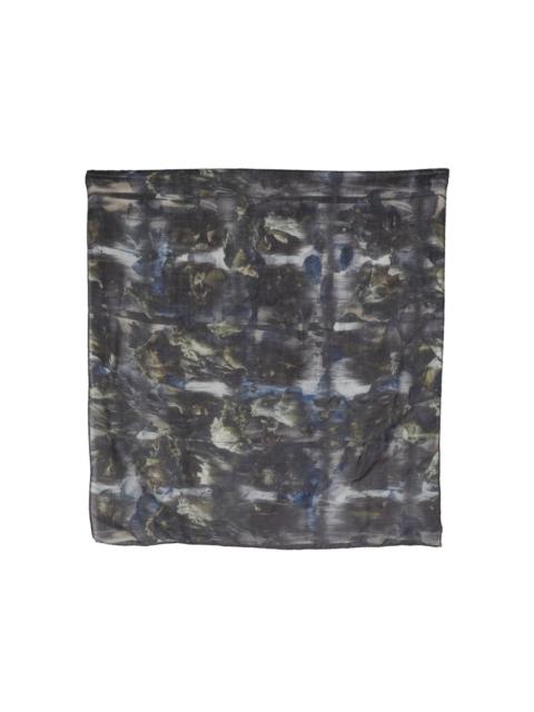 HENRIK VIBSKOV Barock Flower wool-blend scarf