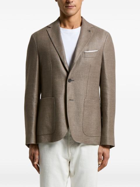 PESERICO button pocket blazer
