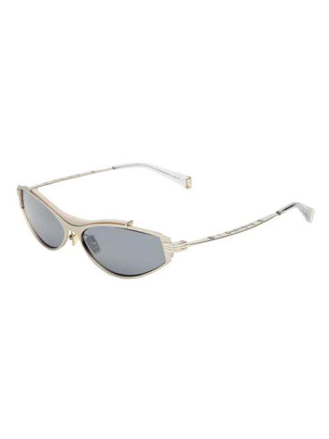 Ksubi THE KSPEED KATZ SUNGLASSES SILVER