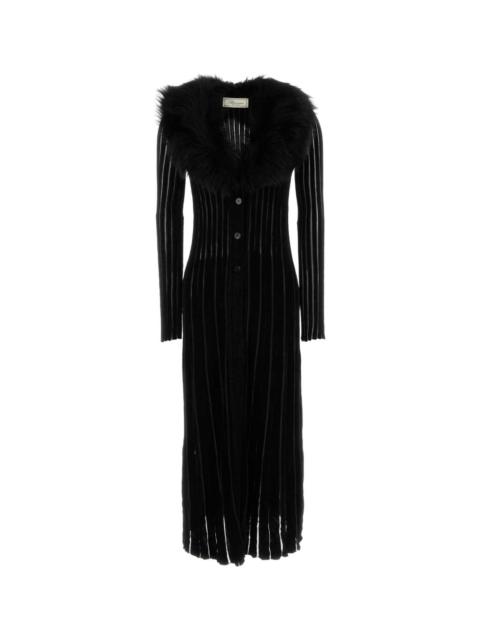 Blumarine Black Chenille Cardigan