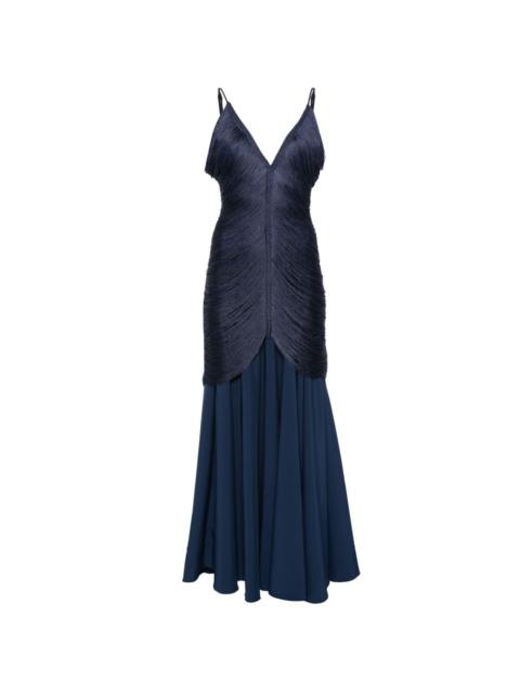 BLESS Nostalgia V-neck maxi dress