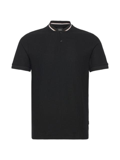 BOSS button T-shirt