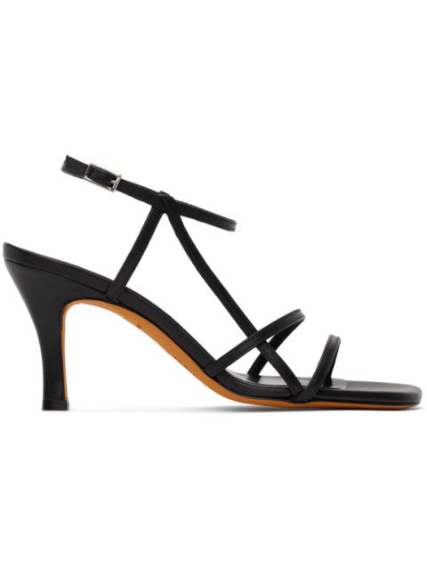 MARYAM NASSIR ZADEH Black Irene Heeled Sandals