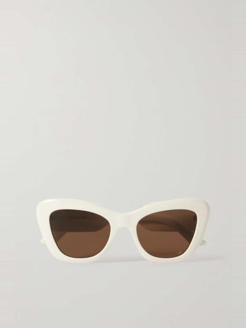 Dior DiorBobby B1U cat-eye acetate and gold-tone sunglasses