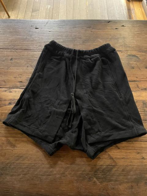 Julius Julius AW17 Black Knives Wrap Cotton Shorts