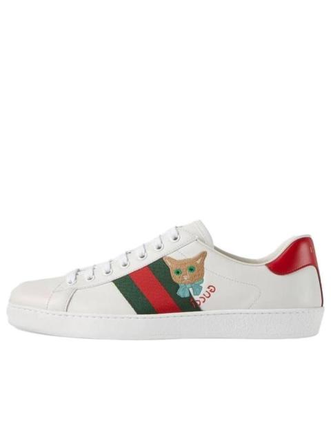 GUCCI Gucci Ace Low ' Cat' 663219-1XG60-9065