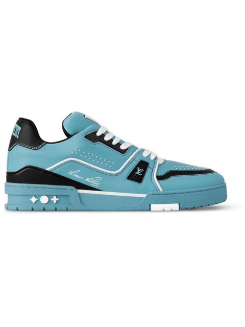 Louis Vuitton Louis Vuitton LV Trainer Teal Blue Black