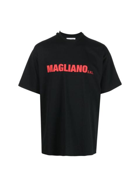 MAGLIANO logo-print cotton T-shirt