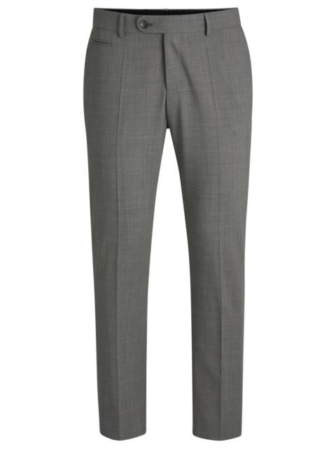 BOSS SLIM-FIT TROUSERS IN SUPER-STRETCH CLOTH
