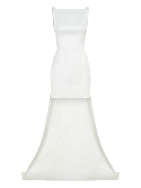 NICHOLAS square-neck minidress