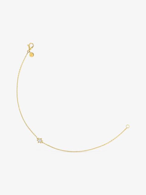 TOUS 9kt gold and lab-grown diamond Bracelet TOUS Irisé LGD