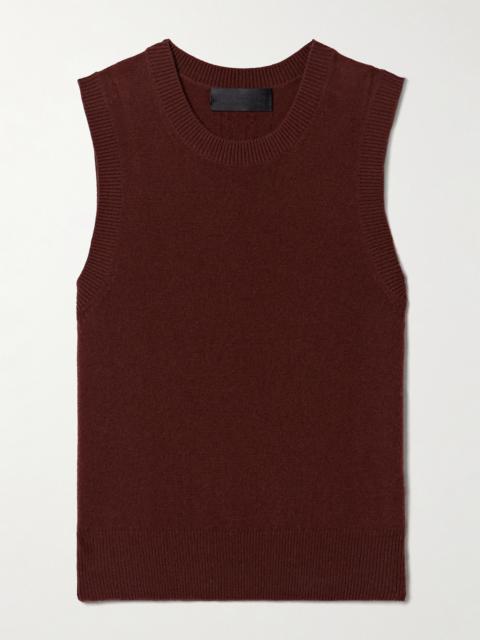 NILI LOTAN May Cropped Cashmere Tank