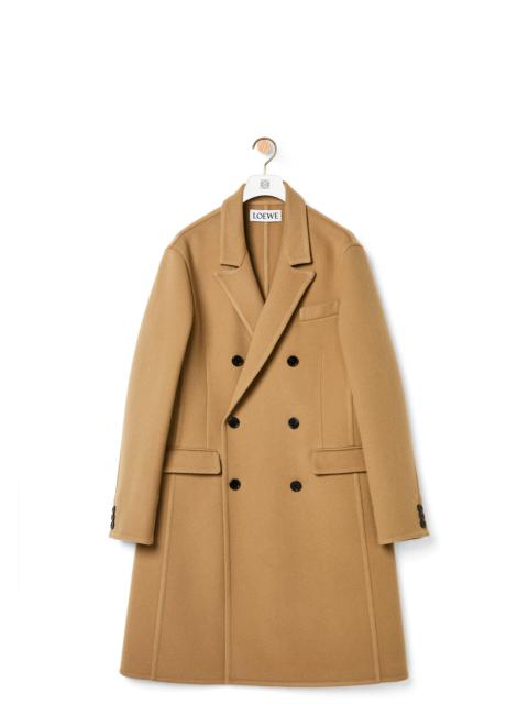 Loewe Double-breasted coat in wool