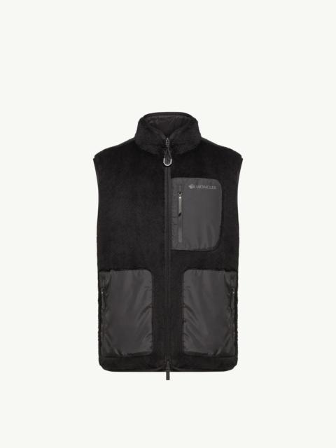 Moncler Teddy Fleece Reversible Down Vest