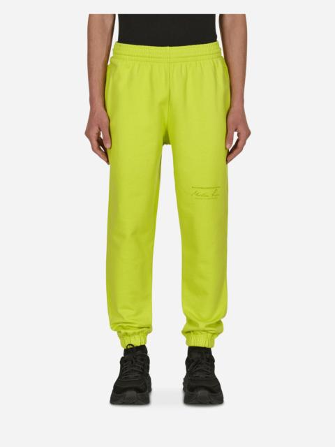 Martine Rose Slim Track Pants Green