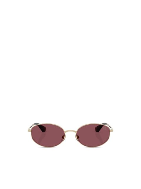 Burberry oval-frame sunglasses