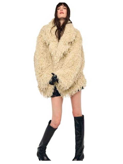 NORMA KAMALI TEDDY BEAR JACKET