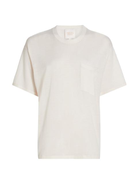 TWP Women's Big Boy Cashmere T-Shirt - Ivory