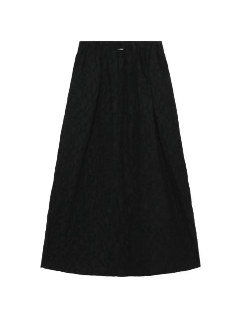 ADER error pleated midi skirt