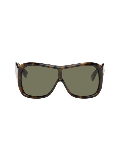 FENDI Tortoiseshell Screen Sunglasses
