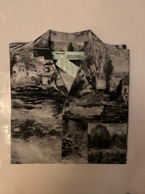 Off-White Lake Holiday Printed Cotton Shirt | x2c | REVERSIBLE