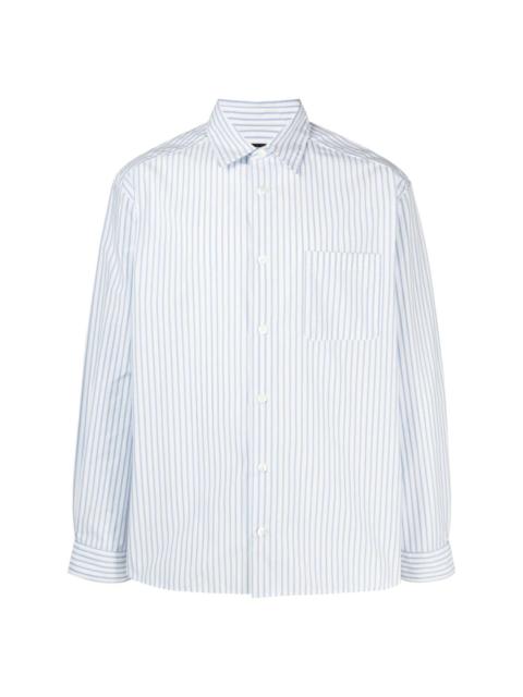 A.P.C. striped cotton shirt