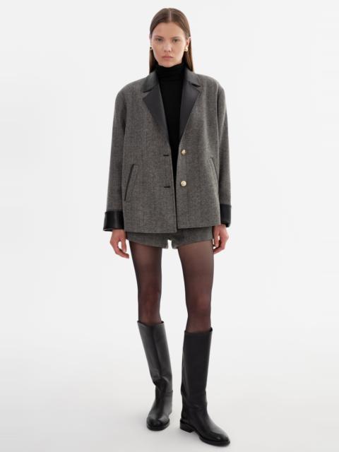 LAMARQUE EVIE | Herringbone Blazer