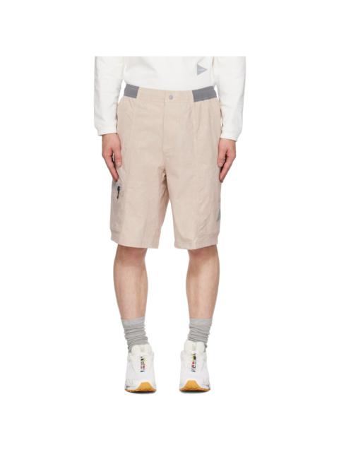 adidas Originals Taupe and wander Edition Shorts