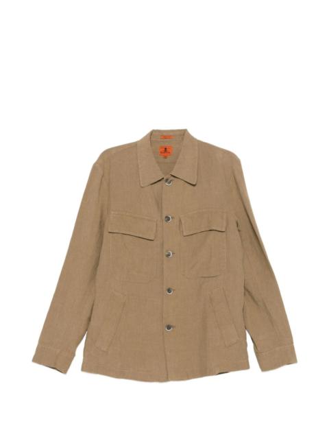 BARENA patch-pocket jacket