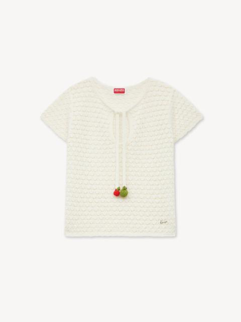 KENZO KENZO Appel Pop' crochet top