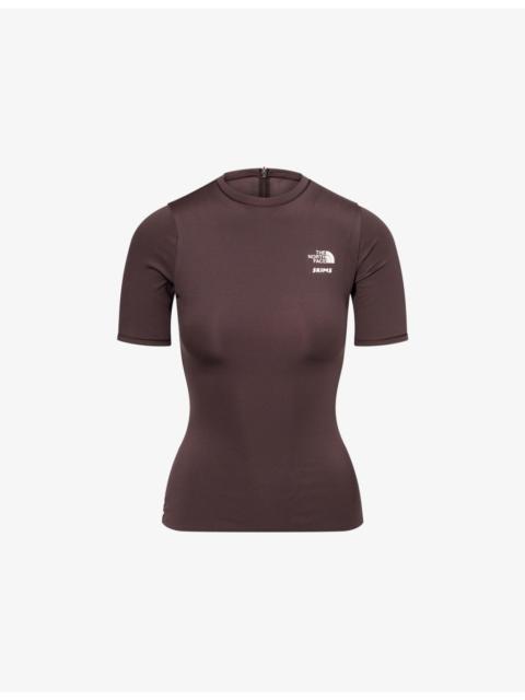 The North Face x SKIMS Flared Stretch-Woven Top