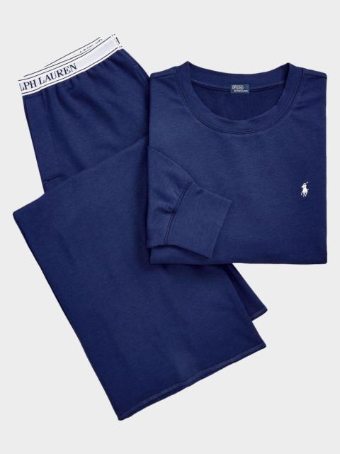 Polo Ralph Lauren French Terry 2-Piece Pajama Set