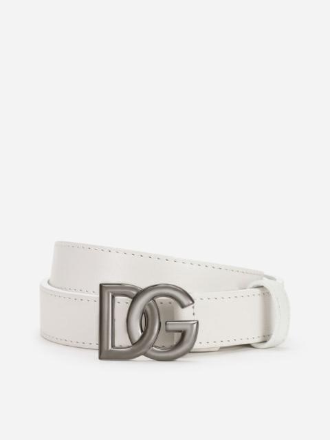 Dolce & Gabbana Lissè calfskin belt