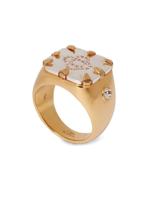 CASABLANCA SPORTS MEDALLION RING
