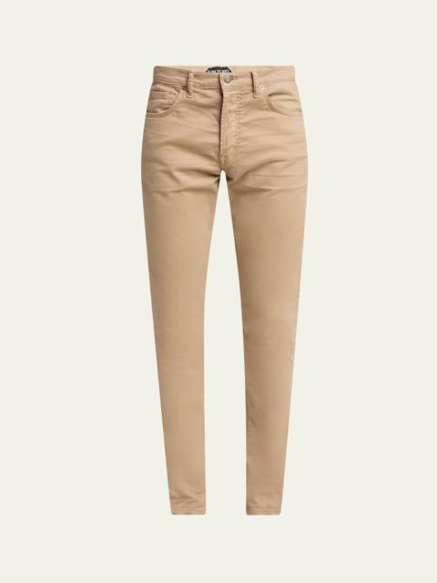 TOM FORD Men's Stretch Twill Slim Fit Pants