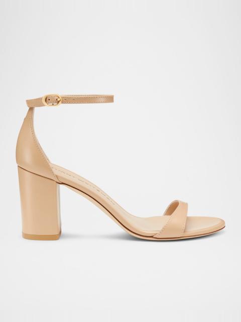 Stuart Weitzman Nudist 75mm Block Sandals