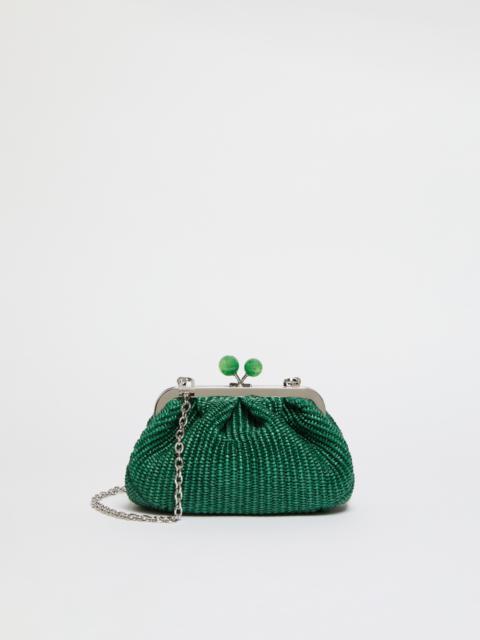 WEEKEND Max Mara PALMAS Small raffia-effect Pasticcino Bag