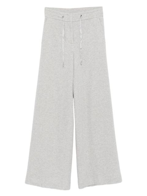 PESERICO drawstring-waist wide-leg trousers
