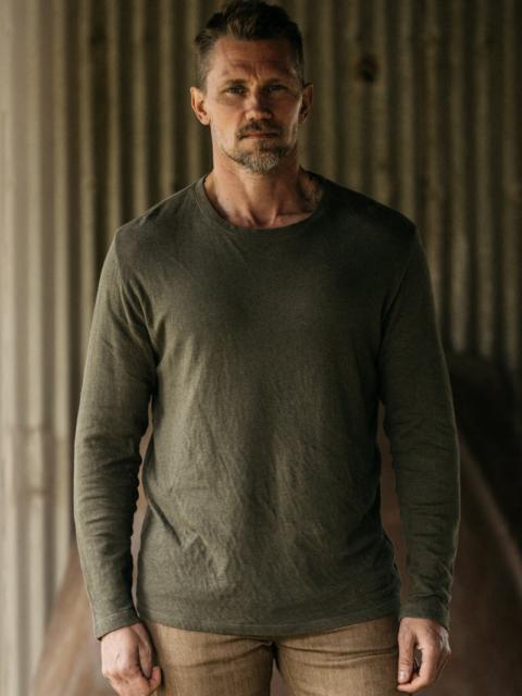 HIROSHI KATO The Drill Double Knit - Military Green