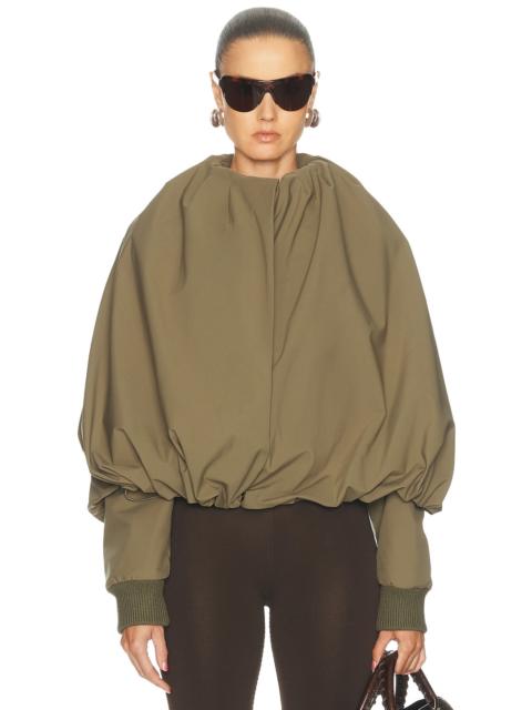 BALENCIAGA Bomber Cape Jacket