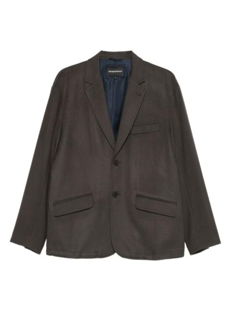 EMPORIO ARMANI pocket button jacket