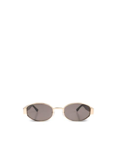 DSQUARED2 logo oval-frame sunglasses