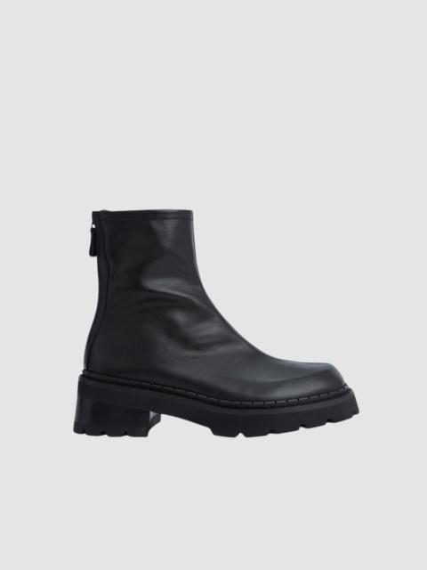 BY FAR Alister Black Nappa Leather Ankle Boot