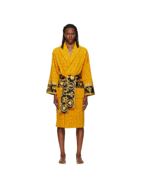 VERSACE Yellow 'I Heart Baroque' Bathrobe