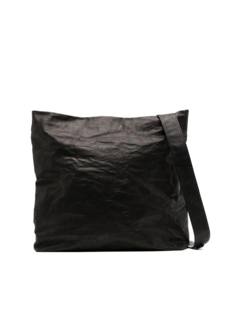Yohji Yamamoto leather shoulder bag