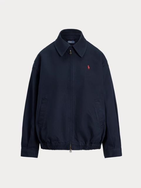 Oversized Cotton Windbreaker